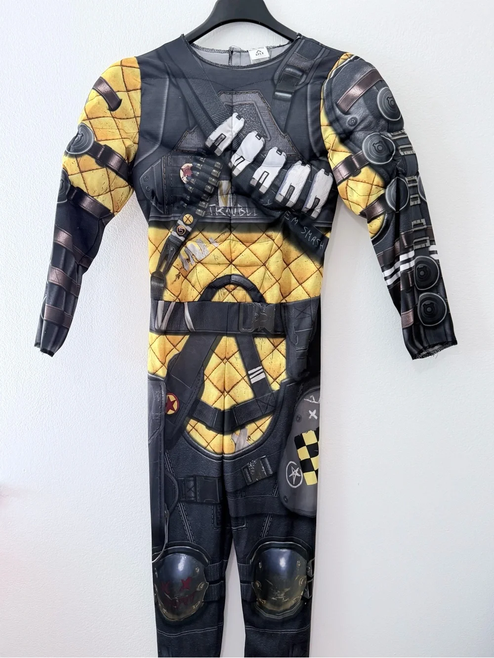 Apex Legends Mirage Costume Kids XL 14-16 Jumpsuit Halloween Cosplay